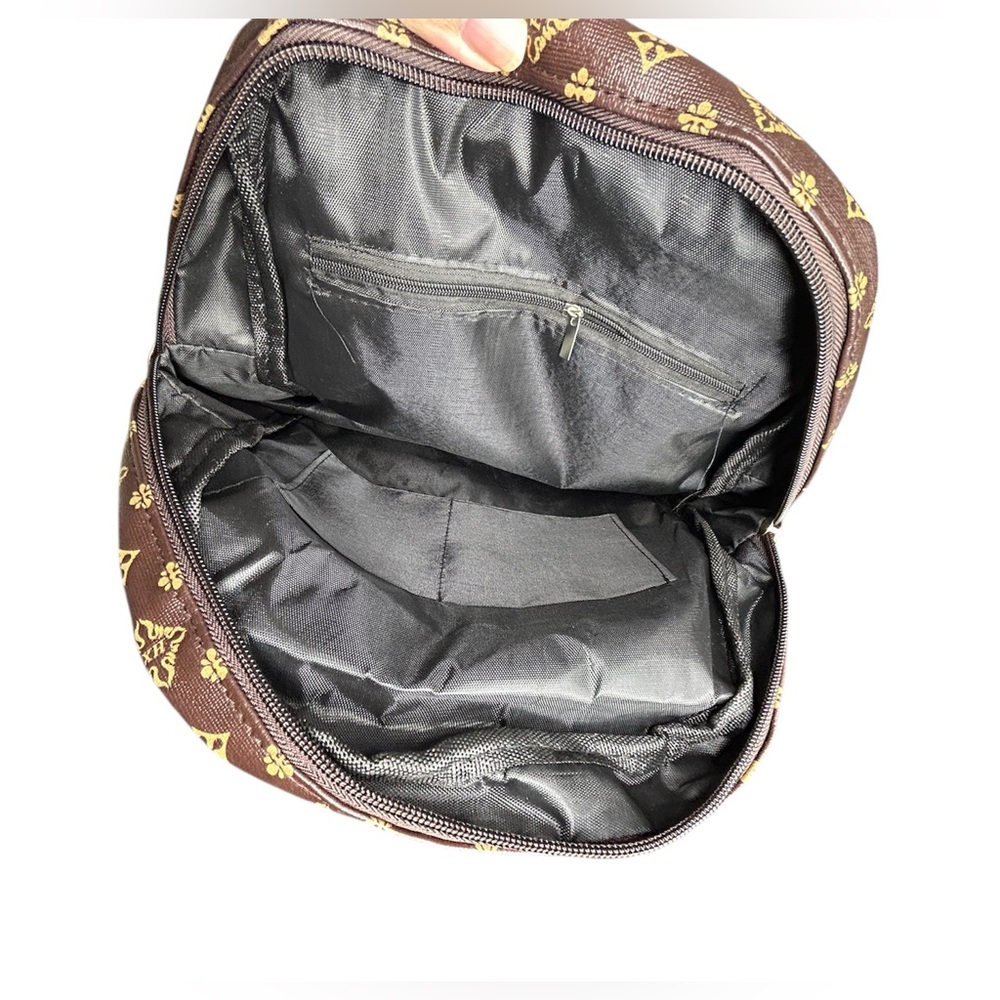 Brand New Mini Designer Pattern Backpack Purse - Picture 4 of 5